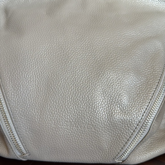 Bostanten Gray Leather Hobo Bag - Picture 3 of 10